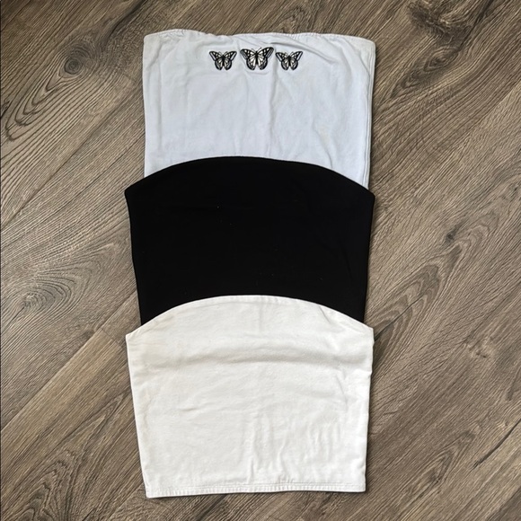 3 Tube Tops - Hollister & Wild Fable - Picture 1 of 10
